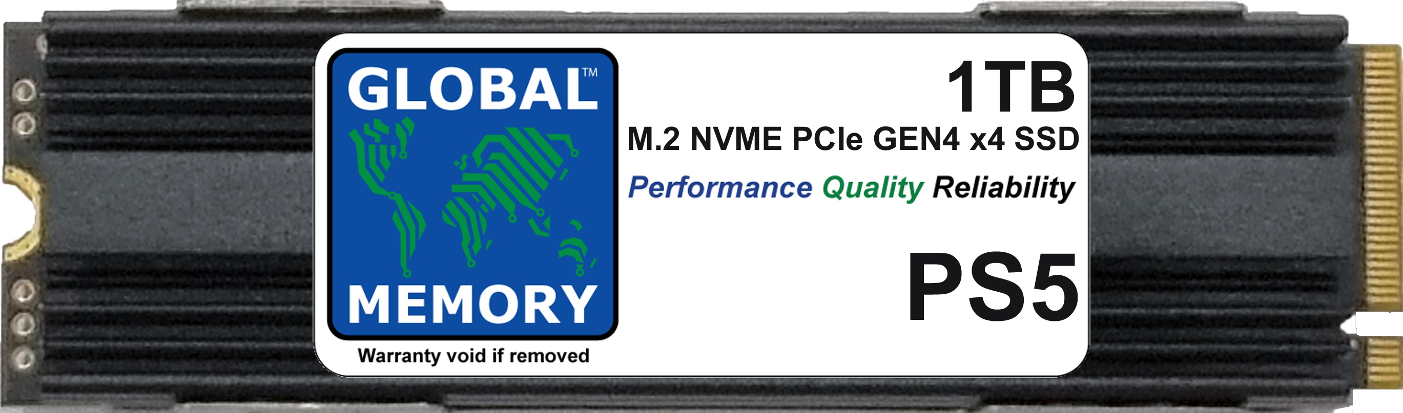 1TB M.2 2280 PCIe Gen4 x4 NVMe SSD WITH DRAM + HEATSINK FOR PLAYSTATION 5 (PS5)